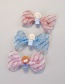 Fashion Pink Bowknot Shape Decorated Hair Clip