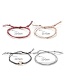 Fashion Multi-color Multi-layer Design Bracelets(4pcs)