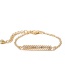 Fashion Gold Color Pure Color Decorated Opening Bracelet(4pcs)