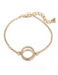 Fashion Gold Color Geometric Shape Decorated Bracelet(4pcs)