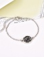 Fashion Silver Color Shell&diamond Decorated Bracelet(5pcs)