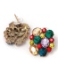 Fashion Multi-color Full Diamond Decorated Tassel Earrings