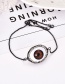 Fashion Gray Eye Shape Decorated Bracelet