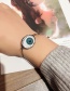 Fashion Gray Eye Shape Decorated Bracelet