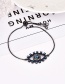 Fashion Black Eye Shape Decorated Bracelet