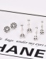 Fashion Silver Color Elephant Shape Decorated Earrings(11pairs)