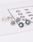 Fashion Silver Color Elephant Shape Decorated Earrings(10pairs)