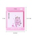 Fashion White Pig Pattern Decorated Post-it Note(30 Sheets)