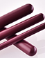 Fashion Claret Red Sector Shape Decorated Makeup Brush (32 Pcs)