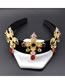 Fashion Black Diamond Decorated Headband