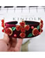 Fashion Red Flower Shape Decorated Headband