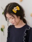 Fashion Yellow Star Shape Decorated Hair Clip