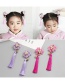 Fashion Plum Red Butterfly Shape Decorated Hair Clip (2 Pcs )
