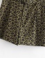 Fashion Green Leopard Pattern Decorated Short Pants