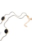 Fashion Black Bead Decorated Multi-layer Necklace