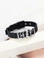 Fashion Black Letter Love Decorated Simple Bracelet