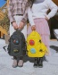 Yellow Yellow Cartoon Pattern Decoratedsimple Backpack