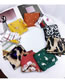 Fashion Red Chains Pattern Design Square Shape Scarf