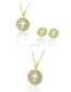 Elegant Silver Color Hollow Out Cross Shape Design Jewelry Sets