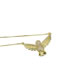 Elegant Gold Color Owl Shape Design Pure Color Necklace