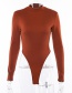 Fashion Orange Long Sleeves Design Jumpsuit