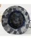 Fashion Black Color Matching Decorated Sunshade Hat