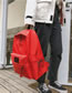 Fashion Red Heart Shape Decorated Backpack