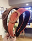 Simple Orange Circular Ring Shape Decorated Hair Hoop