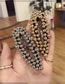 Fashion Gold Color+black Pearl Decorated Hair Clip