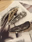 Fashion Gold Color+black Pearl Decorated Hair Clip