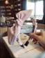 Fashion Pink Letter Pattern Decorated Hair Hoop