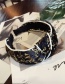 Fashion Black Letter Pattern Decorated Hair Hoop