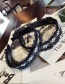 Fashion Silver Color Color Matching Decorated Hair Hoop