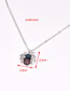 Fashion Silver Color Bigger Bee Pendant Decorated Necklace