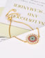 Fashion Gold Color Full Diamond Design Round Shape Bracelet