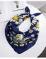 Fashion Gray Deer Shape Pattern Decorated Scarf