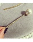 Elegant Gold Color Pearls&diamond Decorated Hair Clip(2pcs)