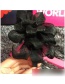 Elegant Black Lace Decorated Bowknot Shape Hair Hoop