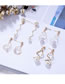 Fashion Gold Color Pearls Decorated Pure Color Earrings
