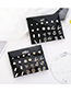 Elegant Alloy Palm&heart Shape Decorated Earrings(12pairs)