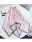 Fashion White Lines Pattern Decorated Small Scarf