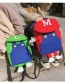 Fashion Green Cartoon Animals Shape Design Backpack