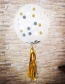 Fashion Silver Color Paillette Decorated Balloon