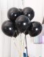 Fashion Black Pure Color Decorated Balloon(100pcs)