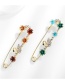 Fashion Multi-color Flower&swan Shape Decorated Brooch