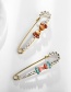 Fashion Multi-color Bowknot Shape Decorated Brooch