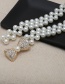 Fashion White Pearl Decorated Waist Chain