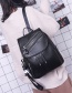 Fashion Black Multi-function Backpack