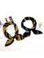 Fashion Yellow Horses Pattern Decorated Scarf