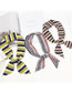 Fashion Multi-color Stripe Pattern Decorated Scarf